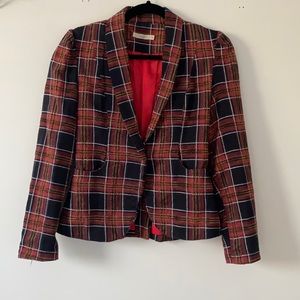 Hazel | Plaid Jacket